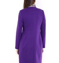 Пальто фиолетовое D04-100SLIMA
