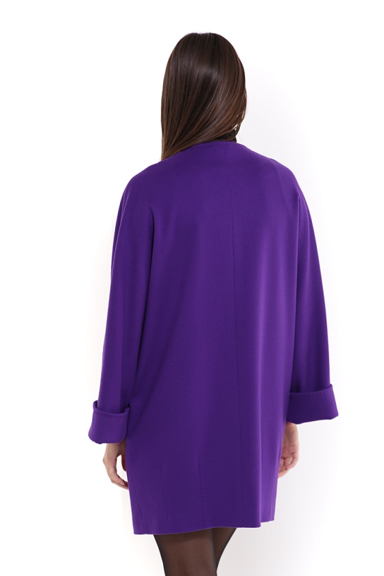 Пальто фиолетовое N05PI-90