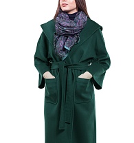 Пальто с капюшоном K82-110i